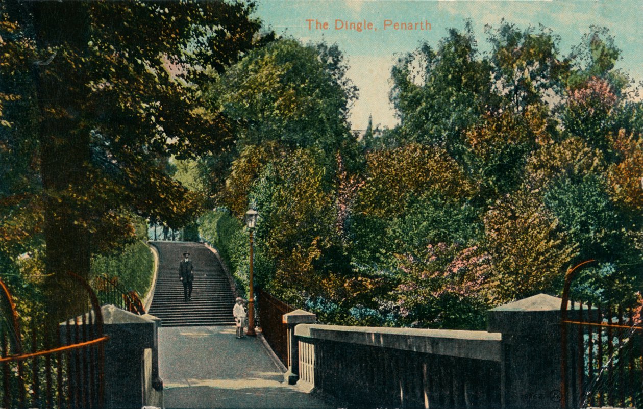 The Dingle, Penarth, Glamorgan, 1905 alkotó: Unbekannt