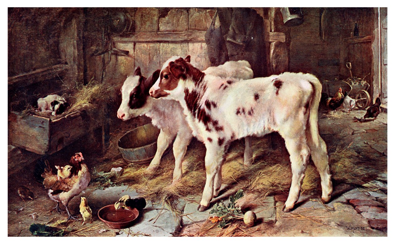 A kutya a jászolban, 1885-1901 alkotó: Unbekannt