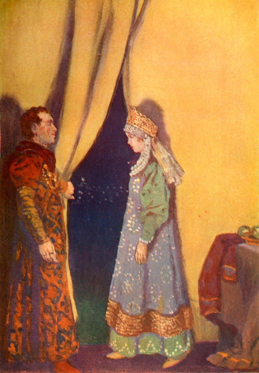 „A dózse gálánsan felemelte az akasztót az ajtónál”, 1917. alkotó: Unbekannt