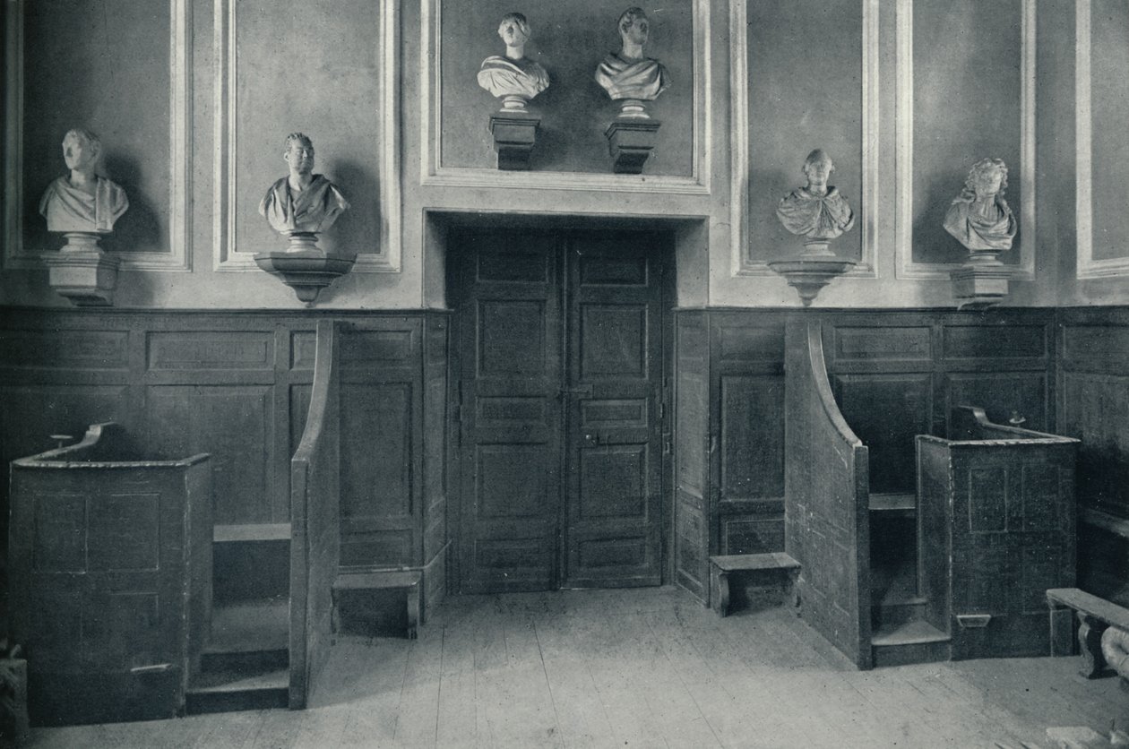 Az ajtó a felső iskolából a kápolna lépcsőjébe, 1926 alkotó: Unbekannt