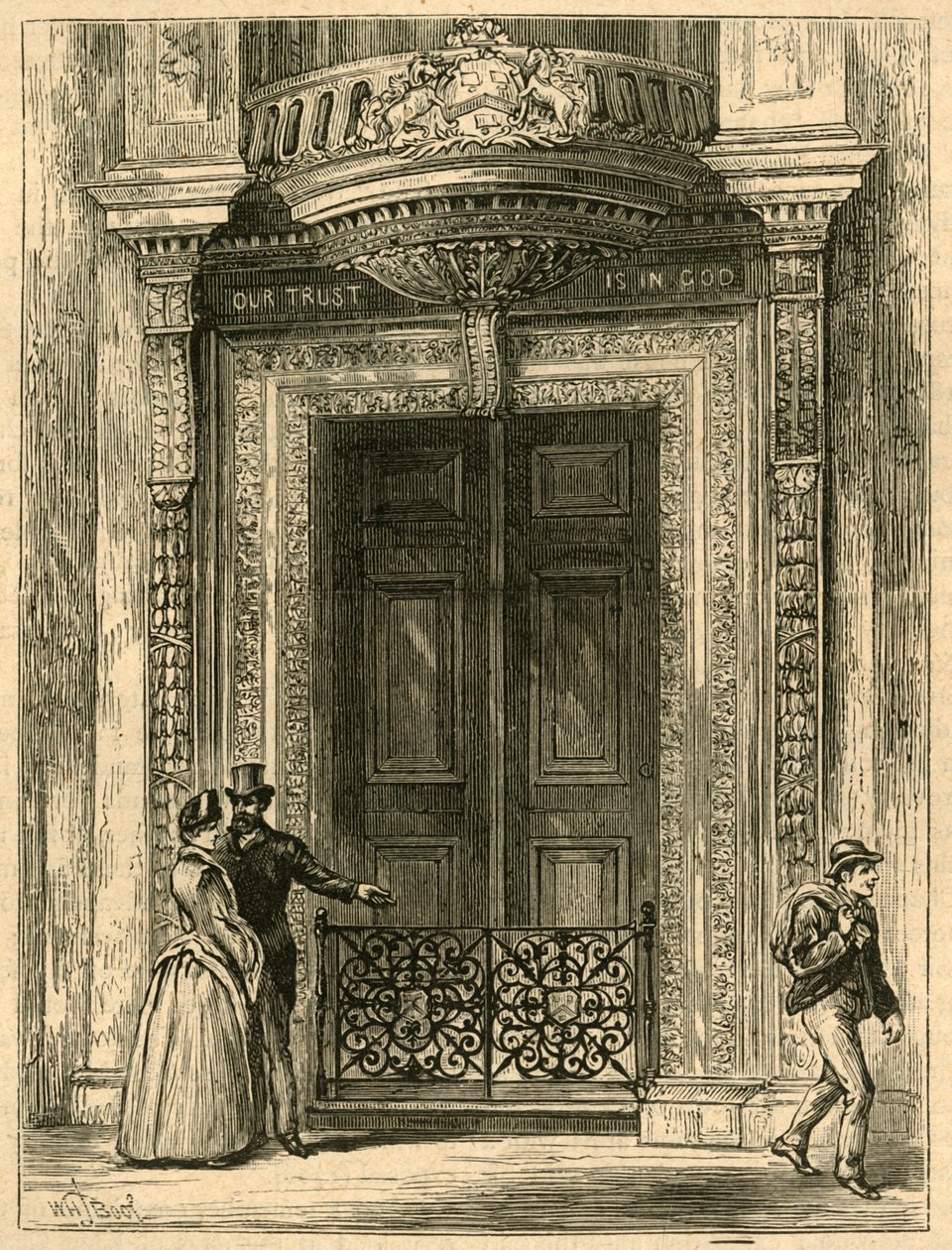 Nyergesterem ajtaja, 1897. alkotó: Unbekannt