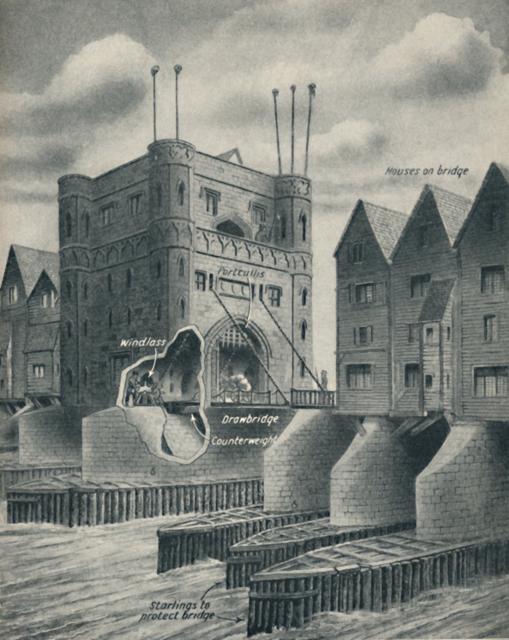 A Drawbridge London City védelmezője, 1934 alkotó: Unbekannt