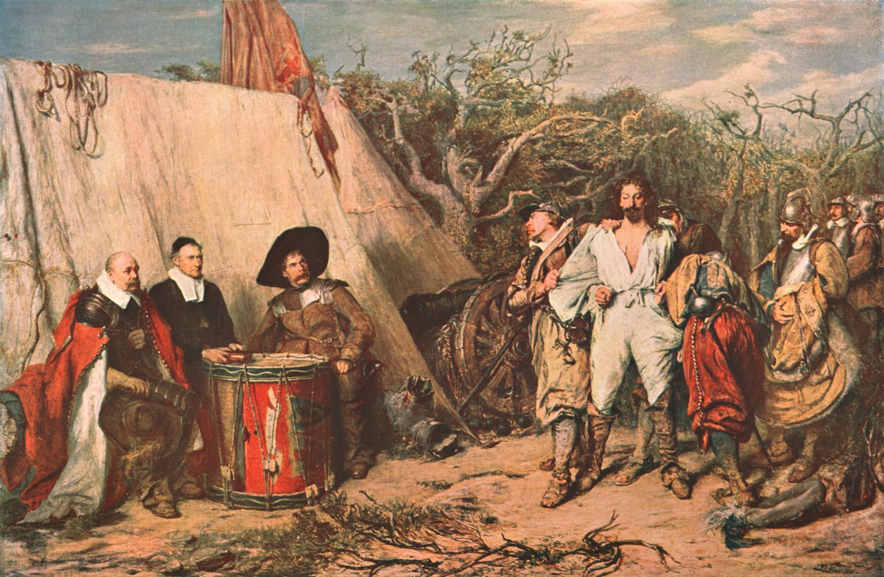 Dobfej hadbírósága, 1865, 1902. alkotó: Unbekannt