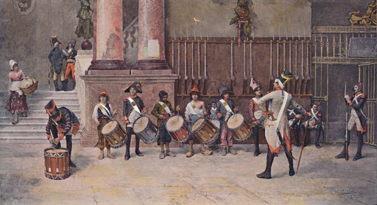 A Köztársaság dobosai, 1896 alkotó: Unbekannt