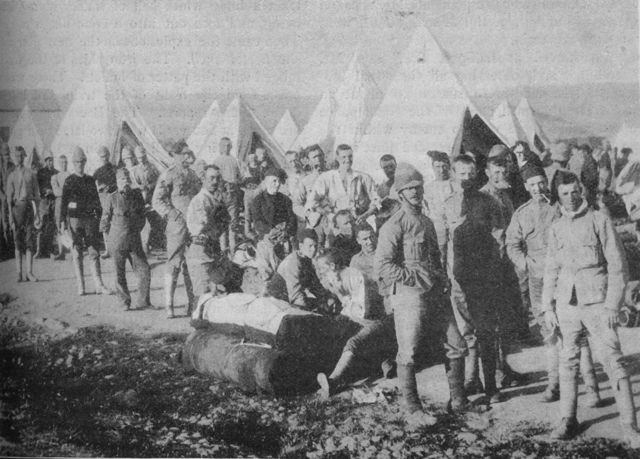 A Dublin Fusiliers közvetlenül a páncélvonatba való beszállás előtt, 1902 alkotó: Unbekannt