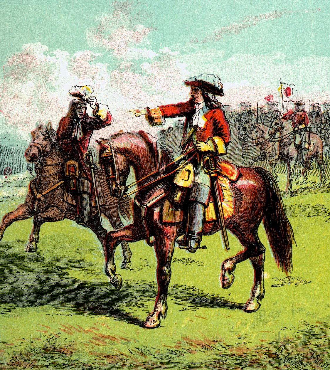Marlborough hercege, 18. század eleje, 1850-es évek alkotó: Unbekannt