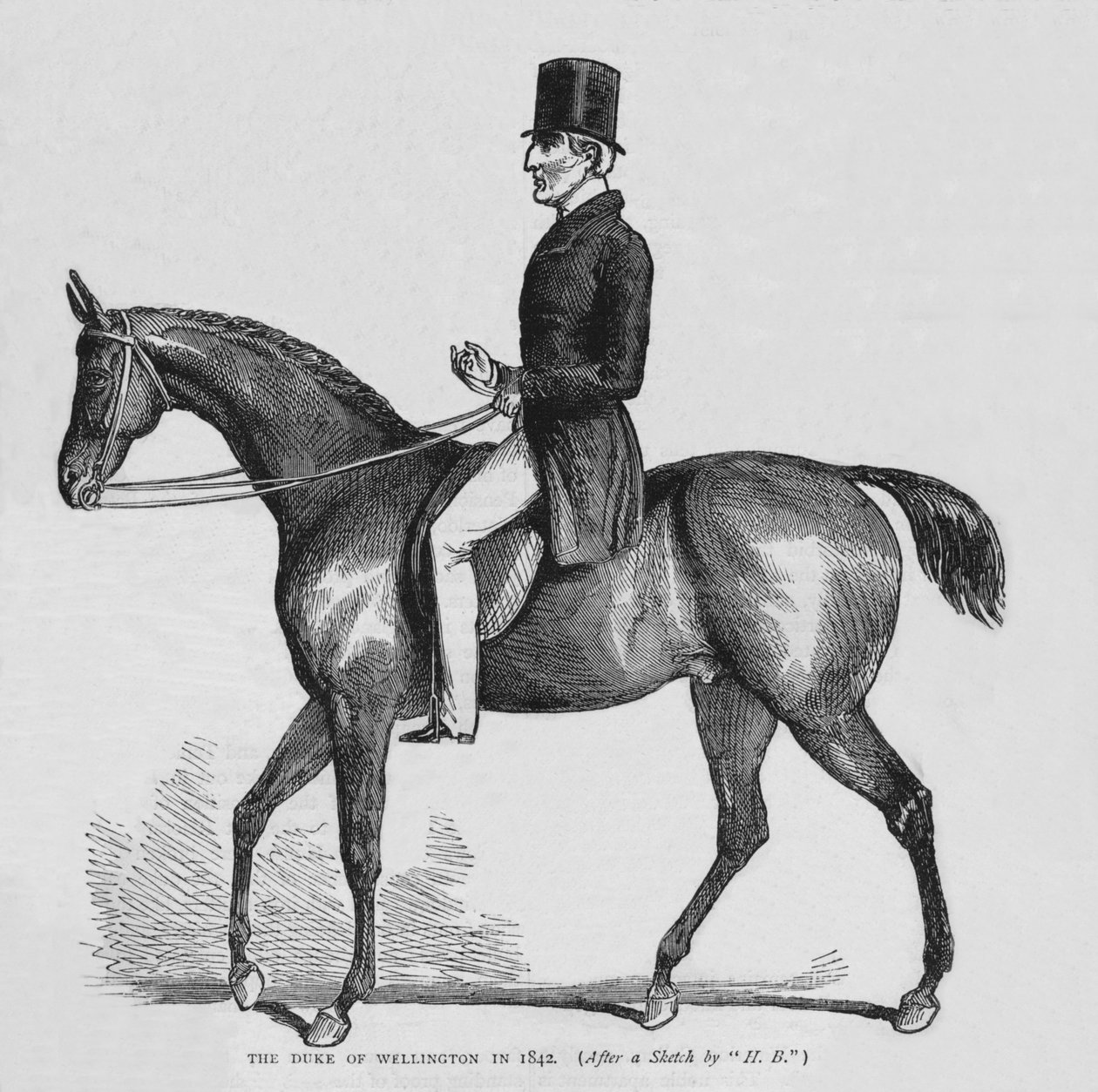 Wellington hercege, 1842, 1878 alkotó: Unbekannt