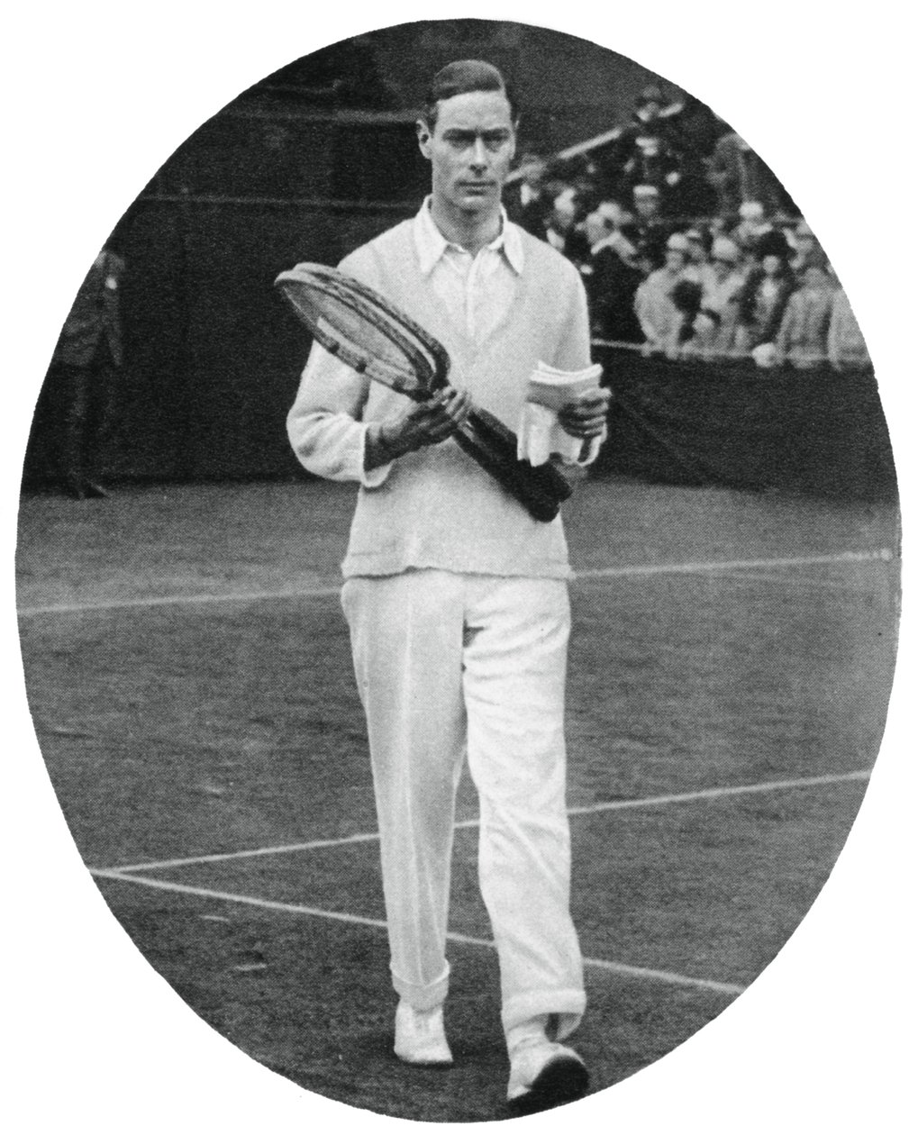 York hercege a férfi páros versenyzőjeként Wimbledonban, 1926, 1937 alkotó: Unbekannt