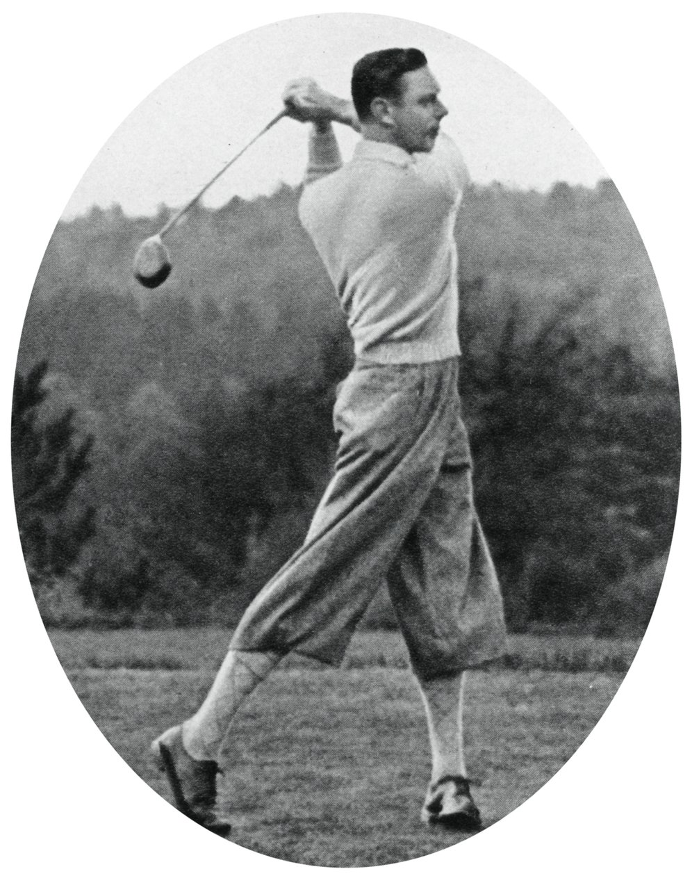 York hercege golfozott 1934-ben, 1937-ben alkotó: Unbekannt