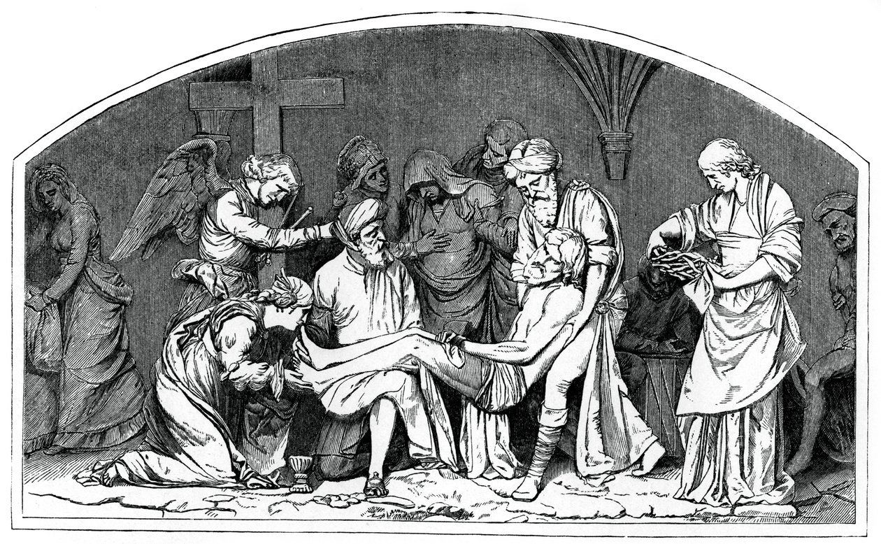 A húsvéti sír, 1554-1564, 1870 alkotó: Unbekannt