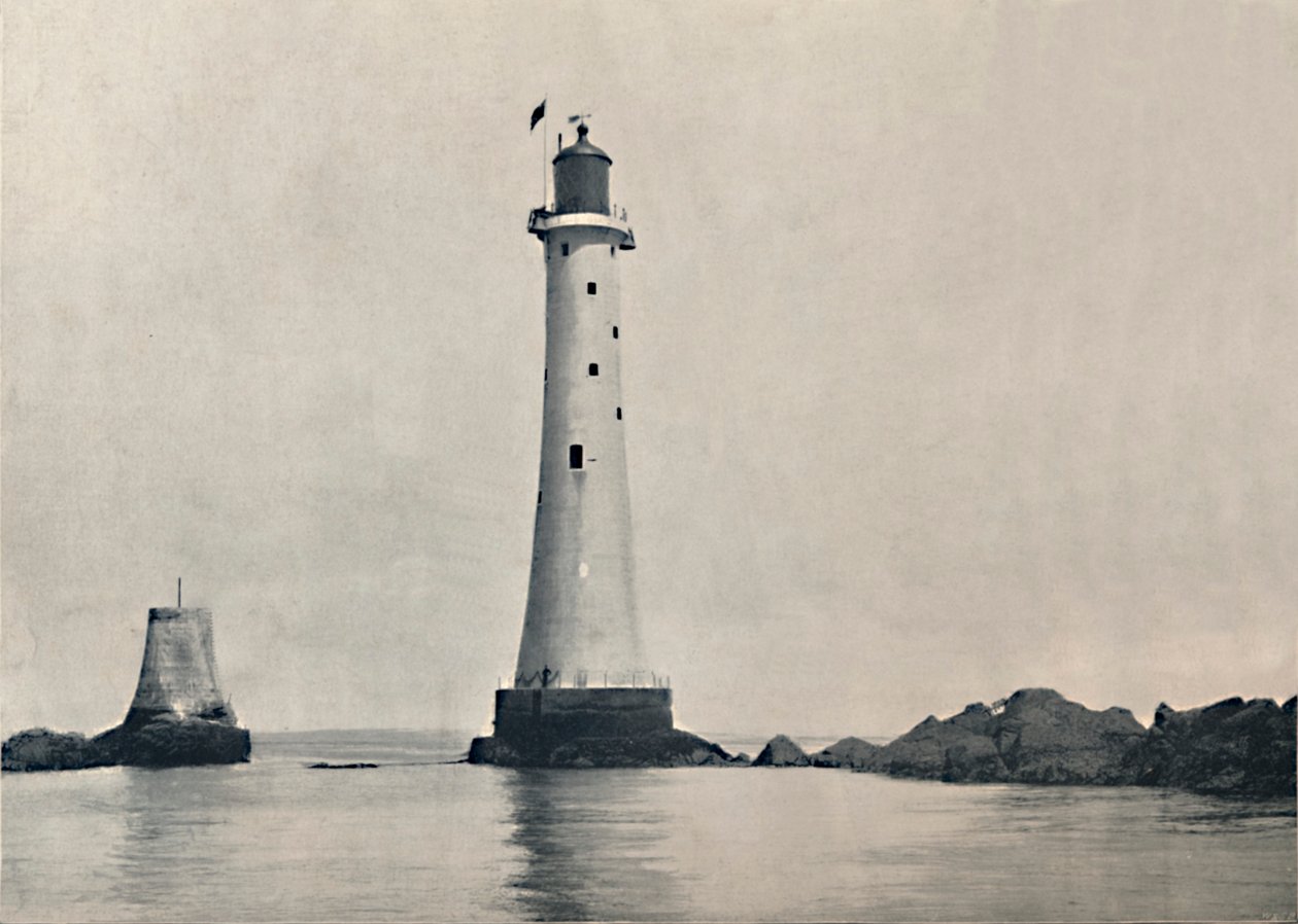 The Eddystone Lightstone – Showing the Rocks, 1895 alkotó: Unbekannt