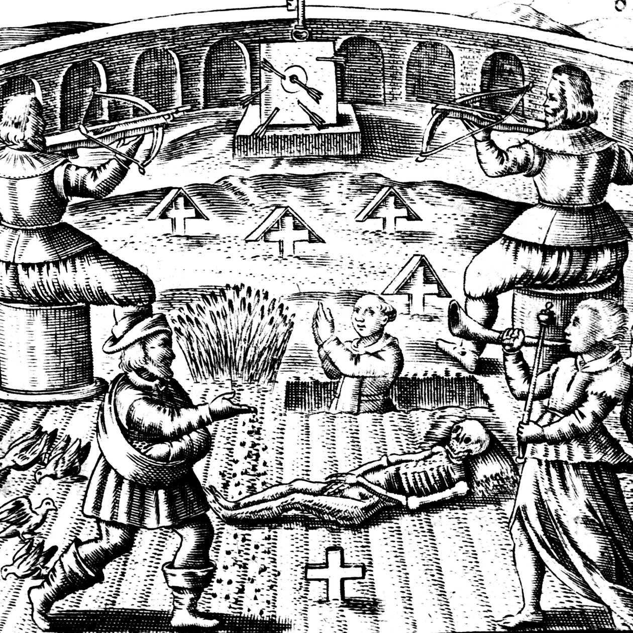 Basil Valentine nyolcadik kulcsa, a legendás 15. századi német szerzetes, 1651 alkotó: Unbekannt