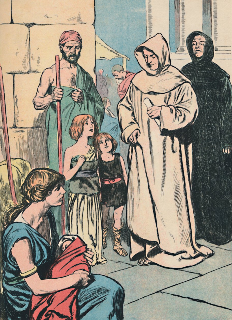 Az angol rabok Rómában, 1907 alkotó: Unbekannt