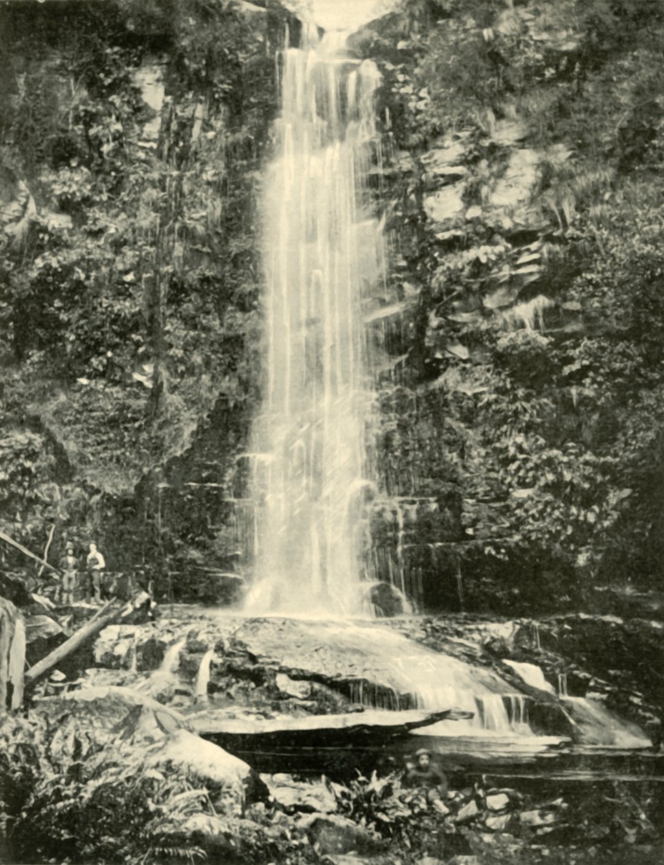 Az Erskine-vízesés, Lorne közelében, 1901. alkotó: Unbekannt
