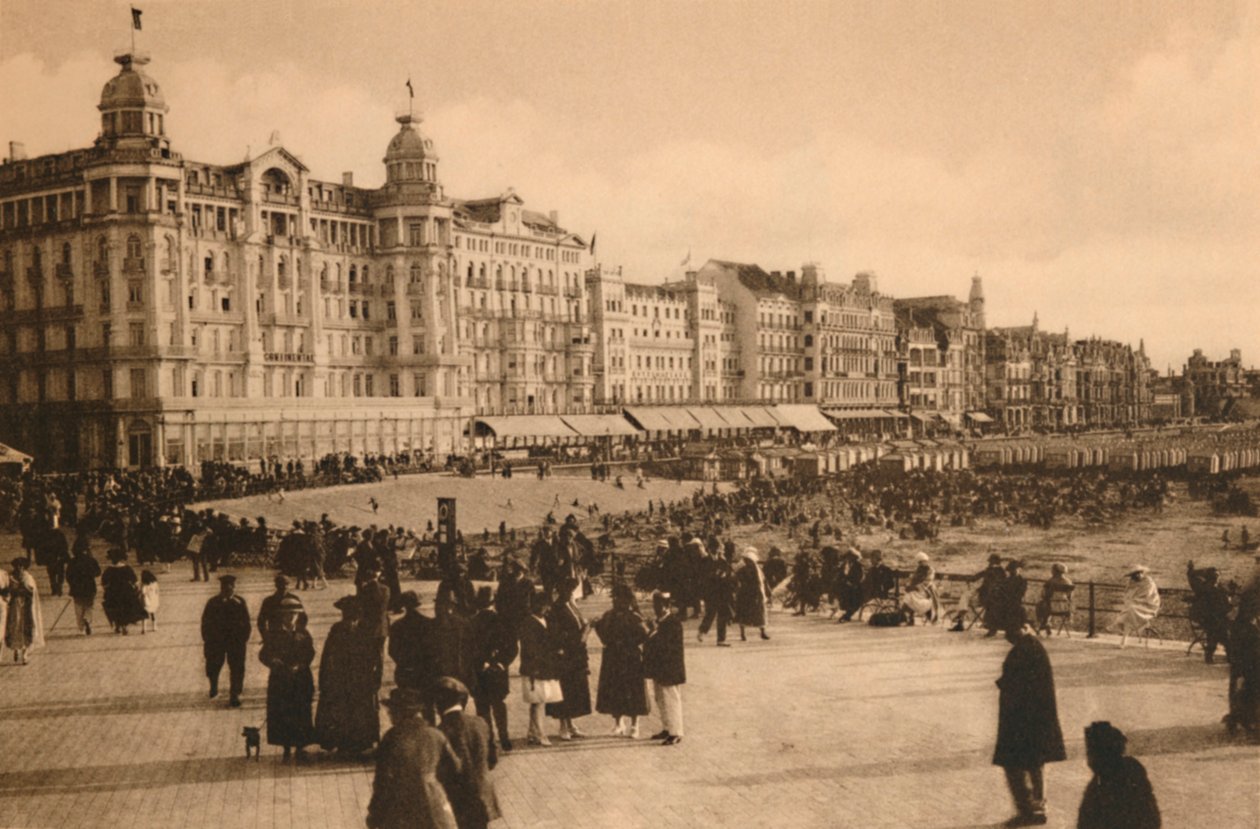 Az esplanade a Kursaal felől nézve, 1928 alkotó: Unbekannt