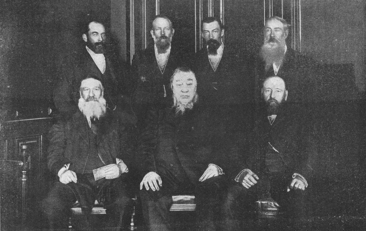 A Dél-afrikai Köztársaság Végrehajtó Tanácsa, c1899, 1902 alkotó: Unbekannt