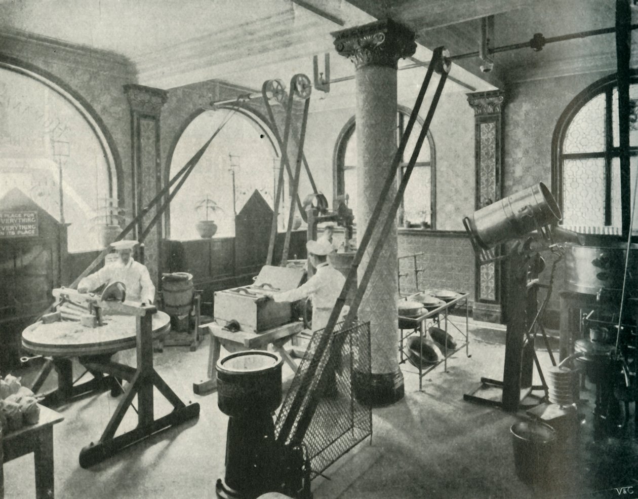 Az Express Dairy Companies Hygienic Dairy Hampstead-ben, 1902. alkotó: Unbekannt