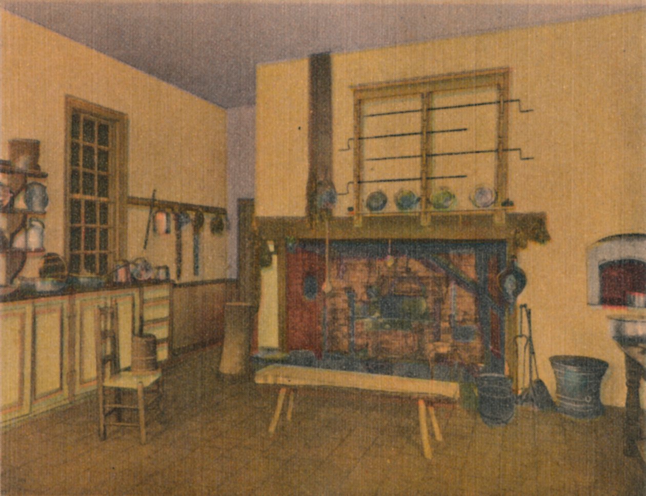 A családi konyha, 1946 alkotó: Unbekannt