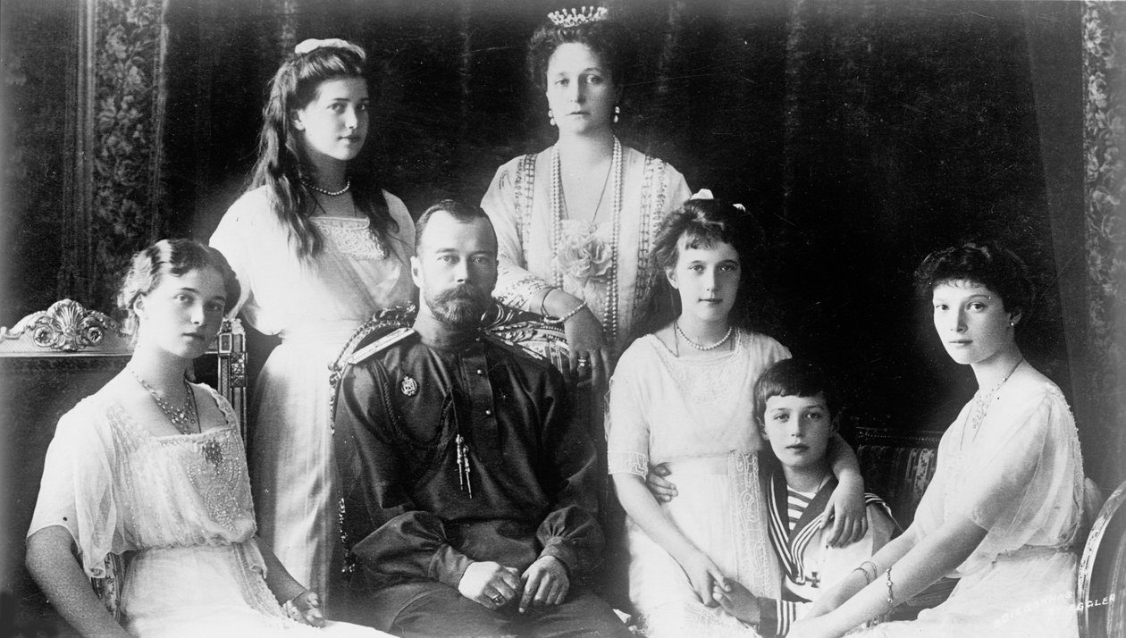 Miklós orosz cár családja, 1910-es évek. alkotó: Unbekannt