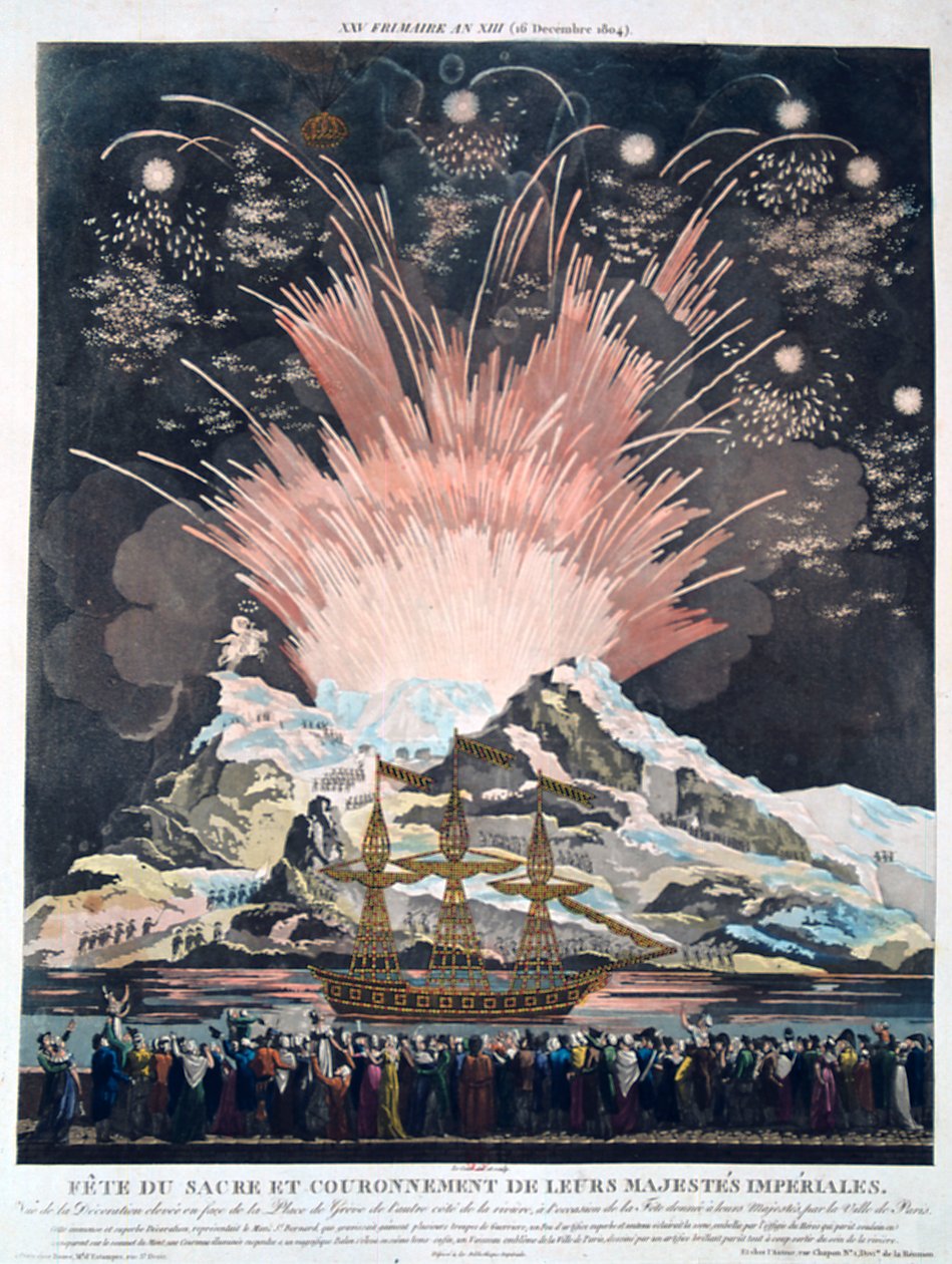 A koronázási ünnepek, Párizs, 1804. december 2., XIX. alkotó: Unbekannt