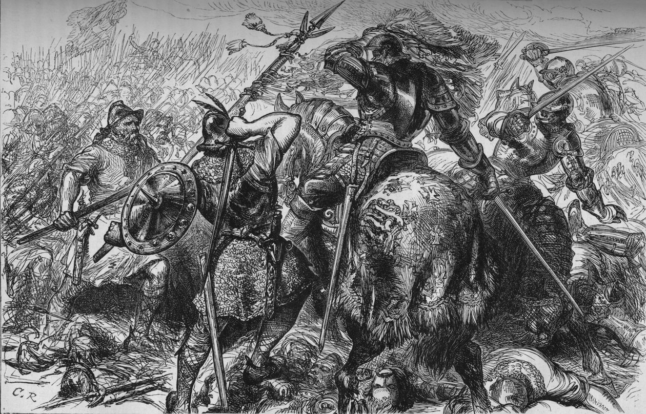 Harc a szabványért Pinkie-ben, 1547. szeptember 10., 1880 alkotó: Unbekannt