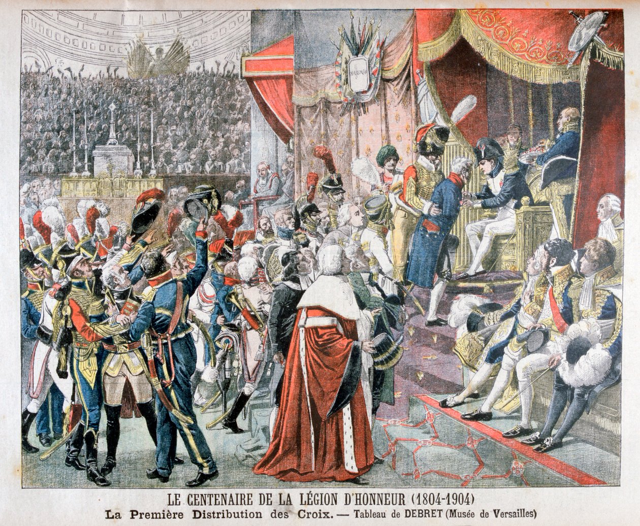 A Becsületrendi Keresztek első kiosztása, 1804-1904 alkotó: Unbekannt