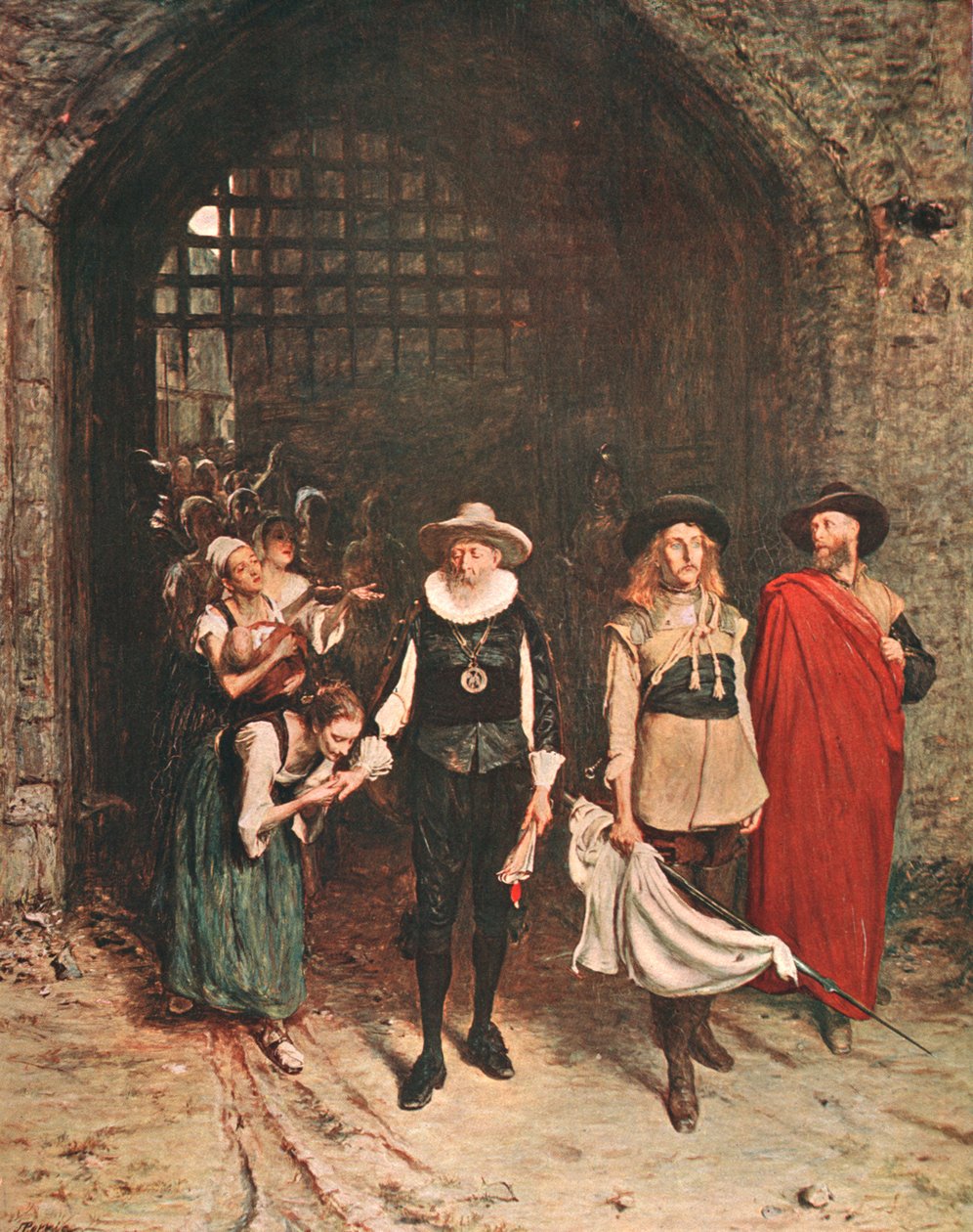 A fegyverszünet zászlaja, 19. század vége, 1902. alkotó: Unbekannt