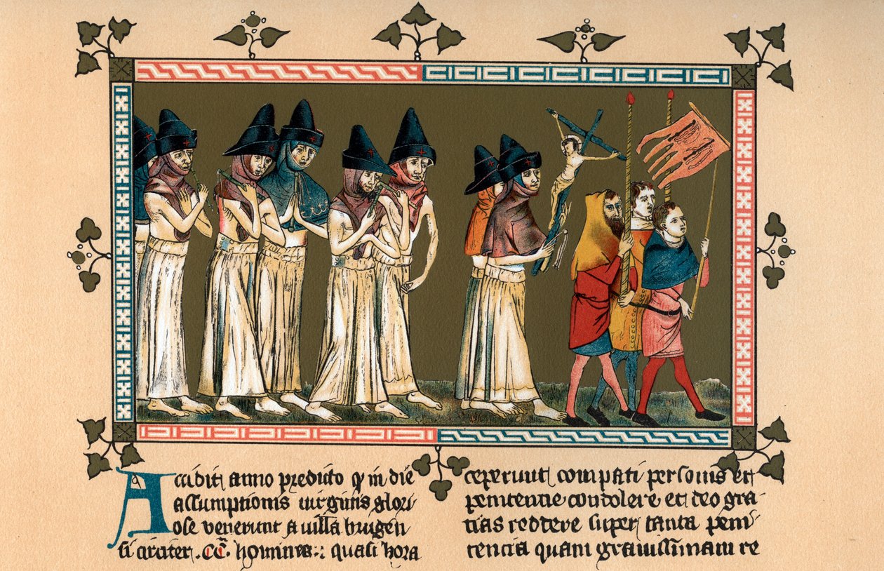 A zászlósok Doornikban 1349-ben, 1903-ban alkotó: Unbekannt