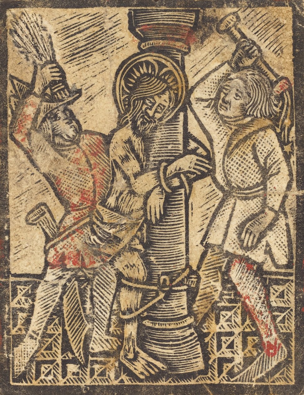 A zászlózás, 14701480. alkotó: Unbekannt