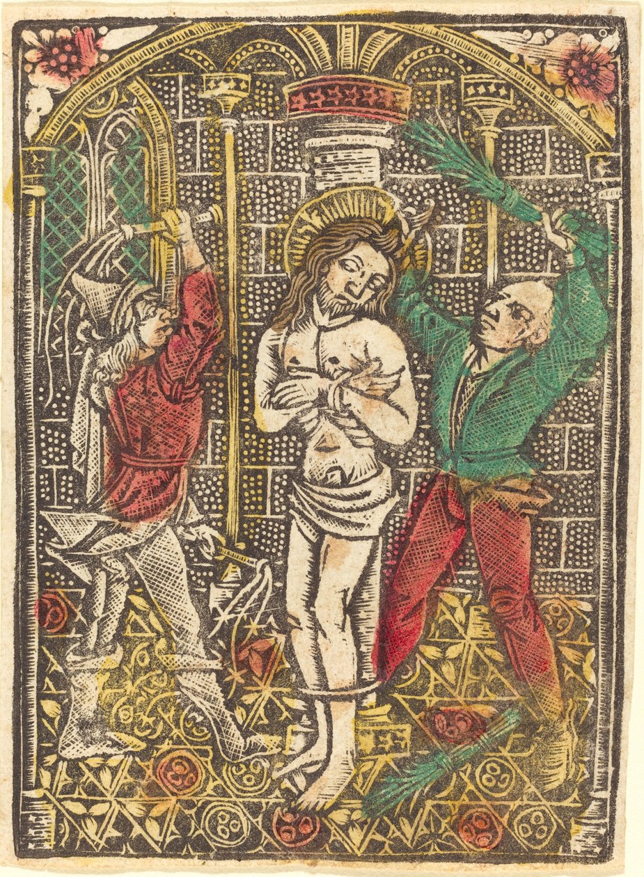 A zászlózás, c. 1480. alkotó: Unbekannt