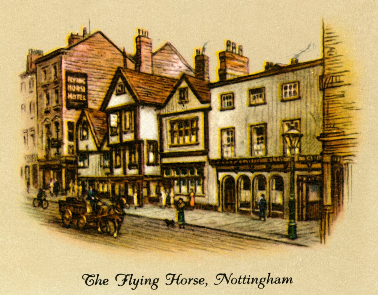 The Flying Horse, Nottingham, 1936. alkotó: Unbekannt