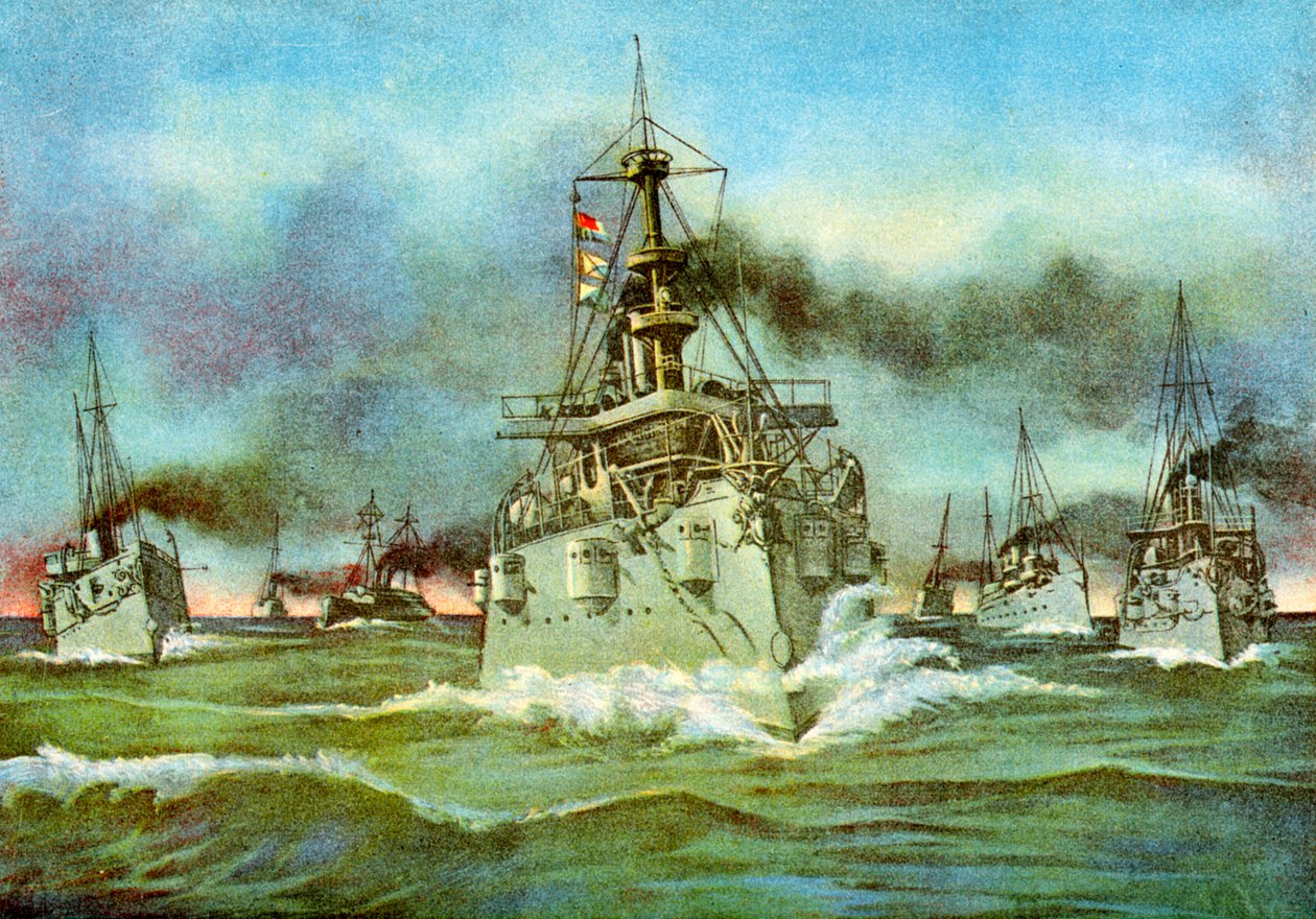 A repülőszázad, spanyol-amerikai háború, 1898 alkotó: Unbekannt