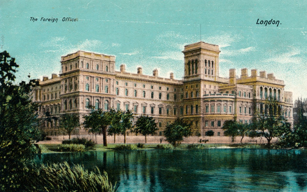The Foreign Office, London, 1910 alkotó: Unbekannt