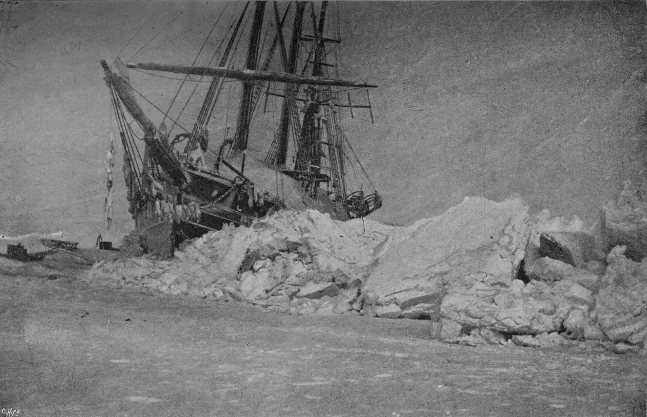 A keret jégnyomás után. 1895. január 10., 1895. 1897. január 10 alkotó: Unbekannt
