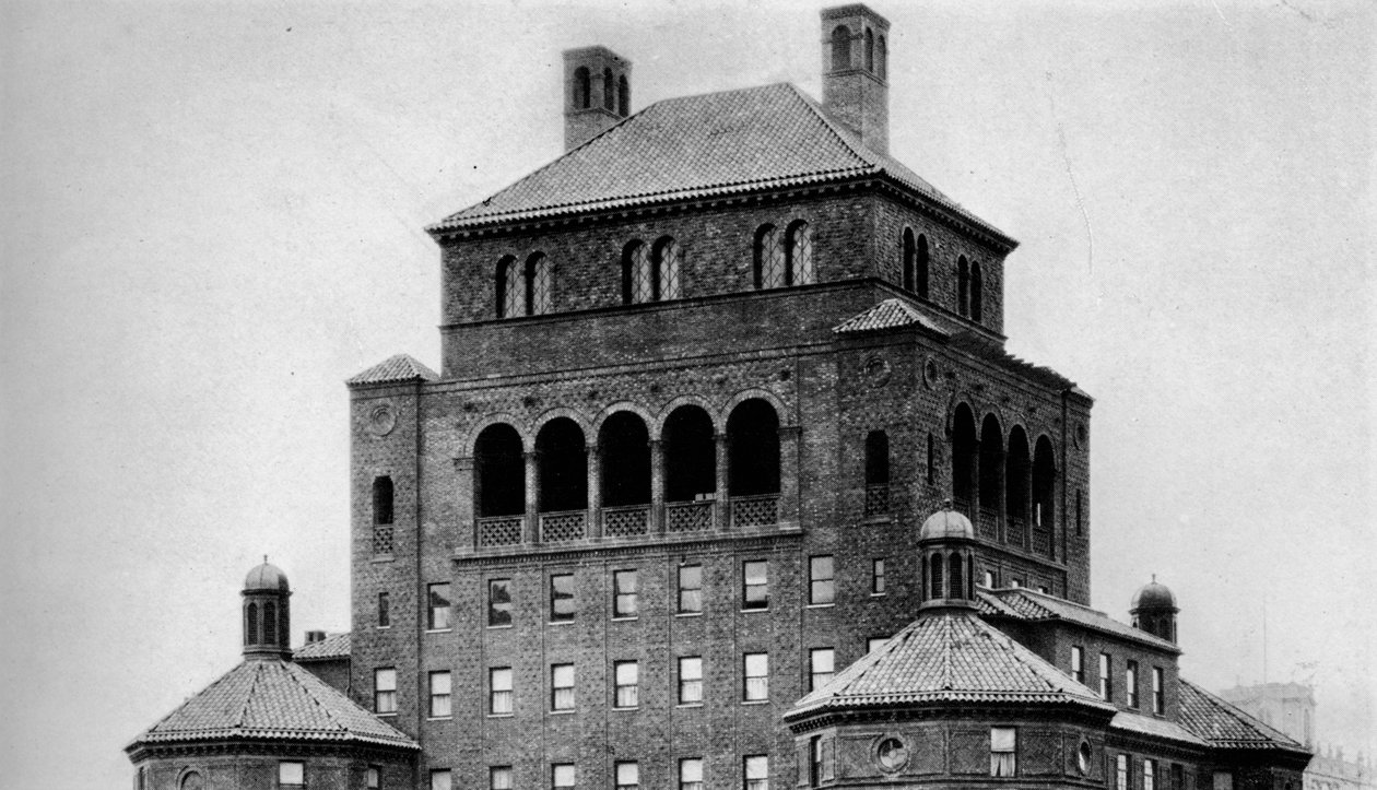 The Fraternity Clubs Building, New York City, 1924, alkotó: Unbekannt