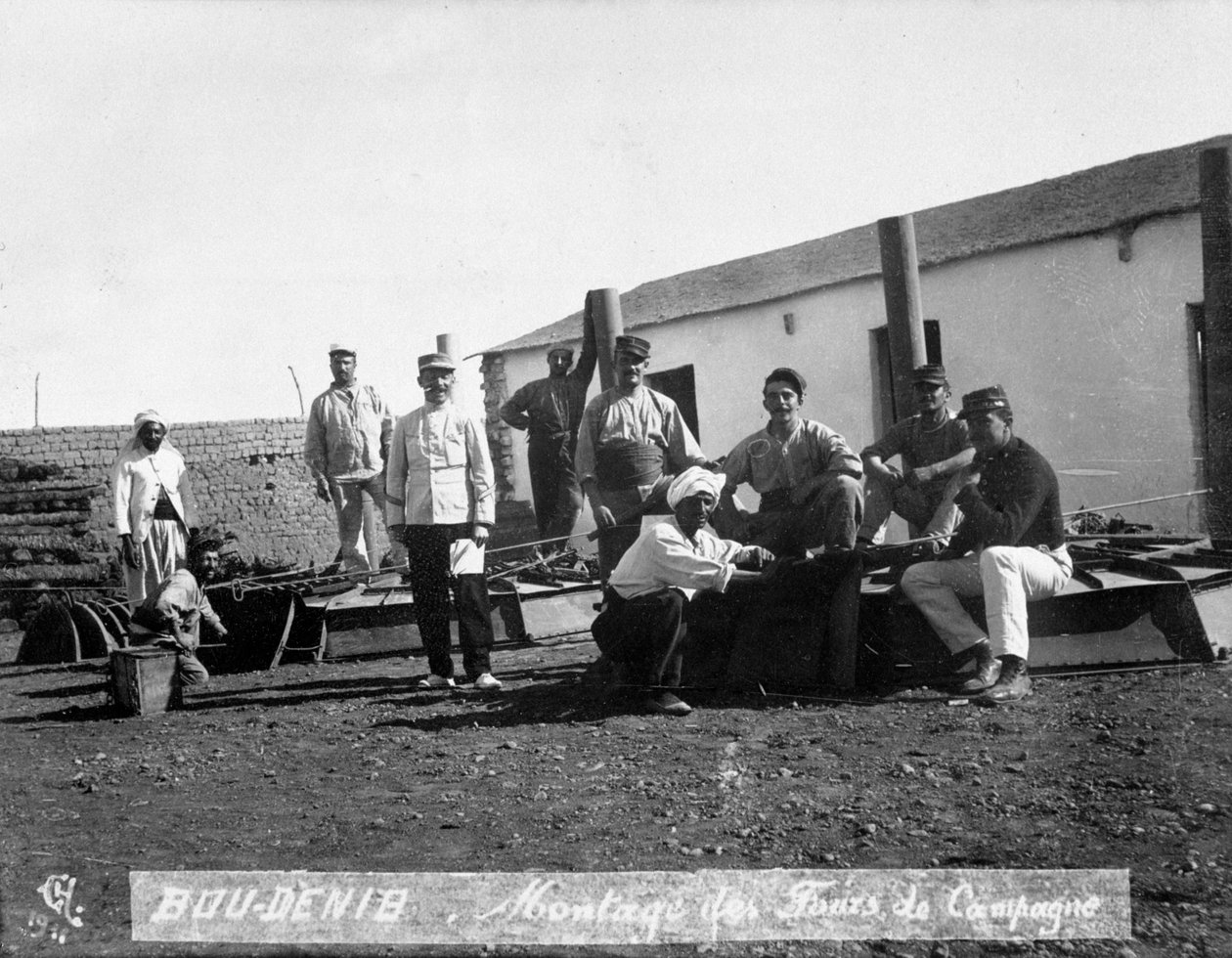 A francia idegenlégió manőverekről, Boudenib, Marokkó, 1911 alkotó: Unbekannt
