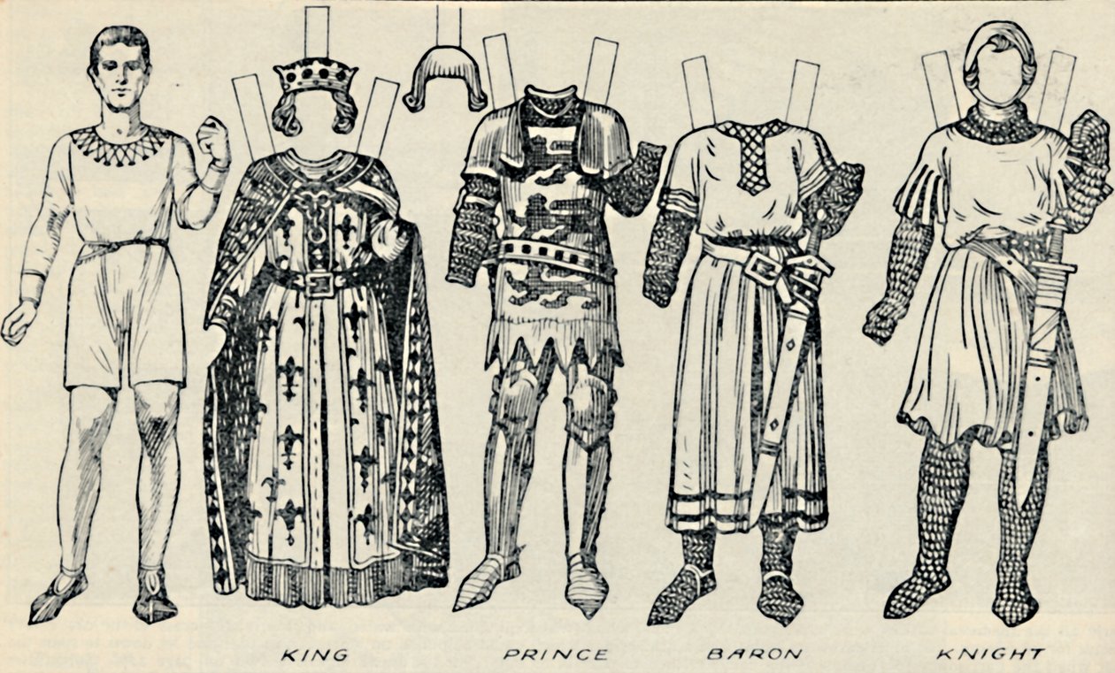 A Brit jelmezek galériája: Mit viseltek a férfiak és a nők III. Henrik idejében, 1934 alkotó: Unbekannt