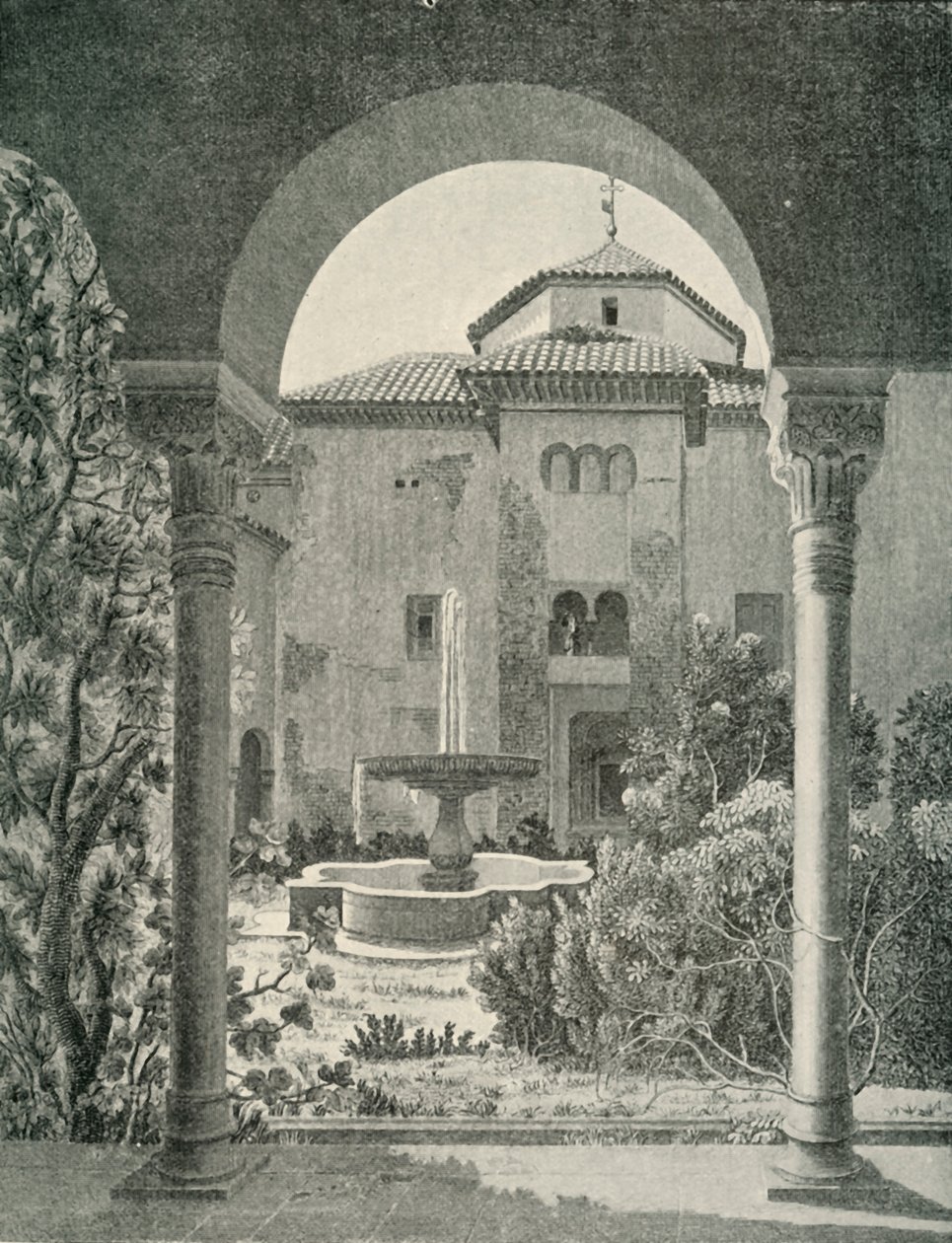 A lindarajai kert., 19. század, 1907. alkotó: Unbekannt
