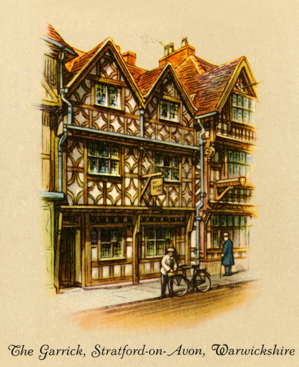 The Garrick, Stratford-on-Avon, Warwickshire, 1936. alkotó: Unbekannt