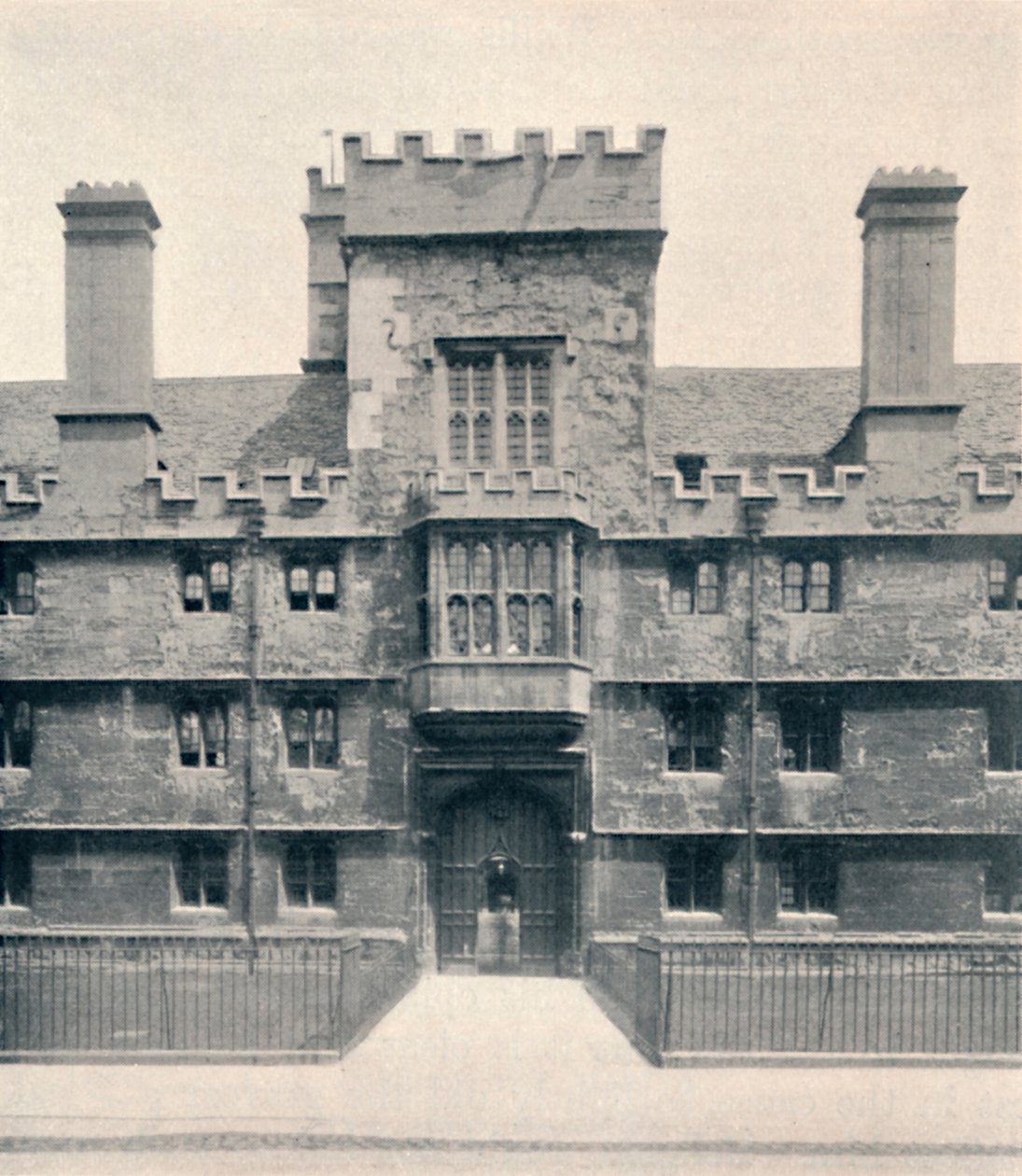 The Gateway, Wadham College, Oxford, 1903 alkotó: Unbekannt