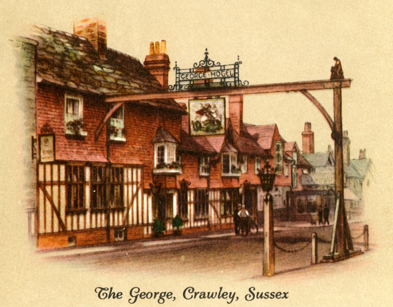 The George, Crawley, Sussex, 1936. alkotó: Unbekannt