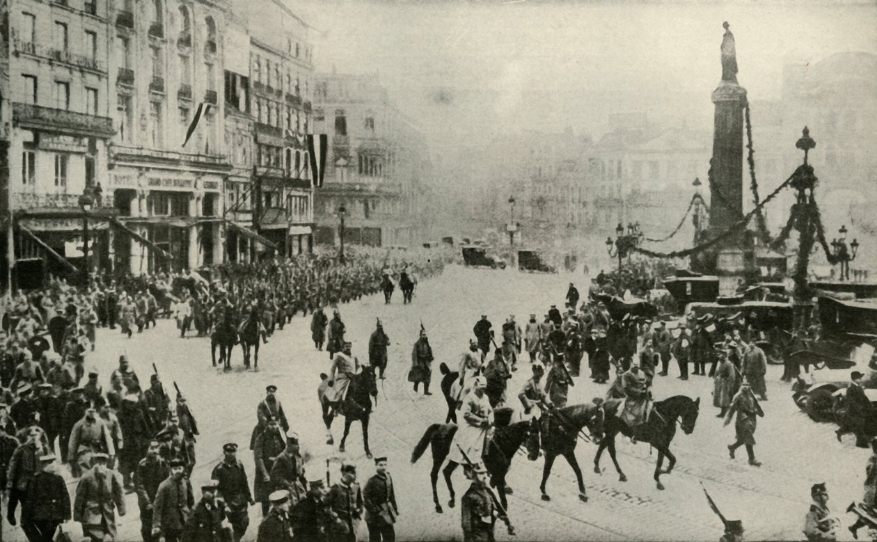 Lille német megszállása, 1914, 1919. alkotó: Unbekannt