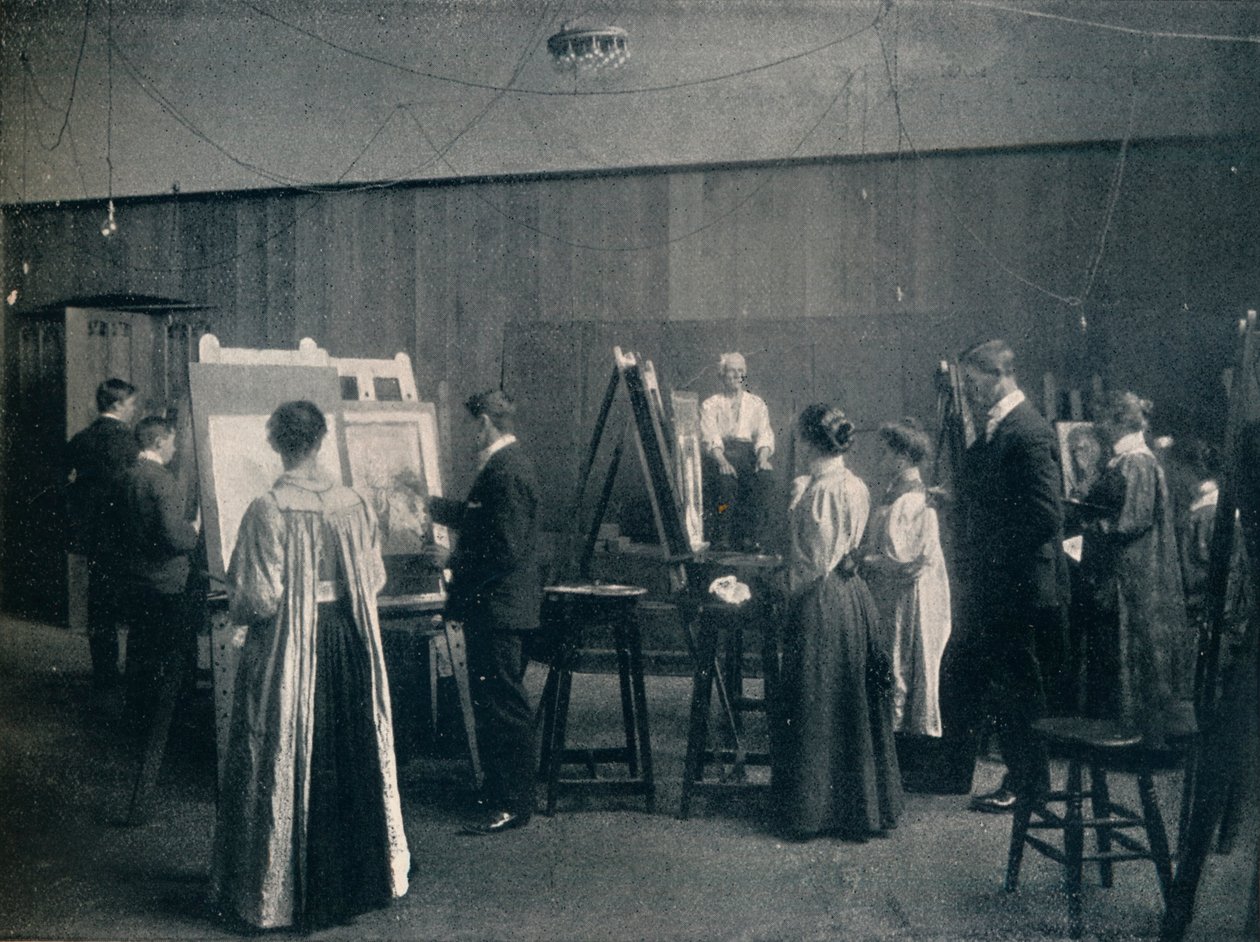 A Glasgow-i Művészeti Iskola, Az élet egyik szobája, 1900 alkotó: Unbekannt