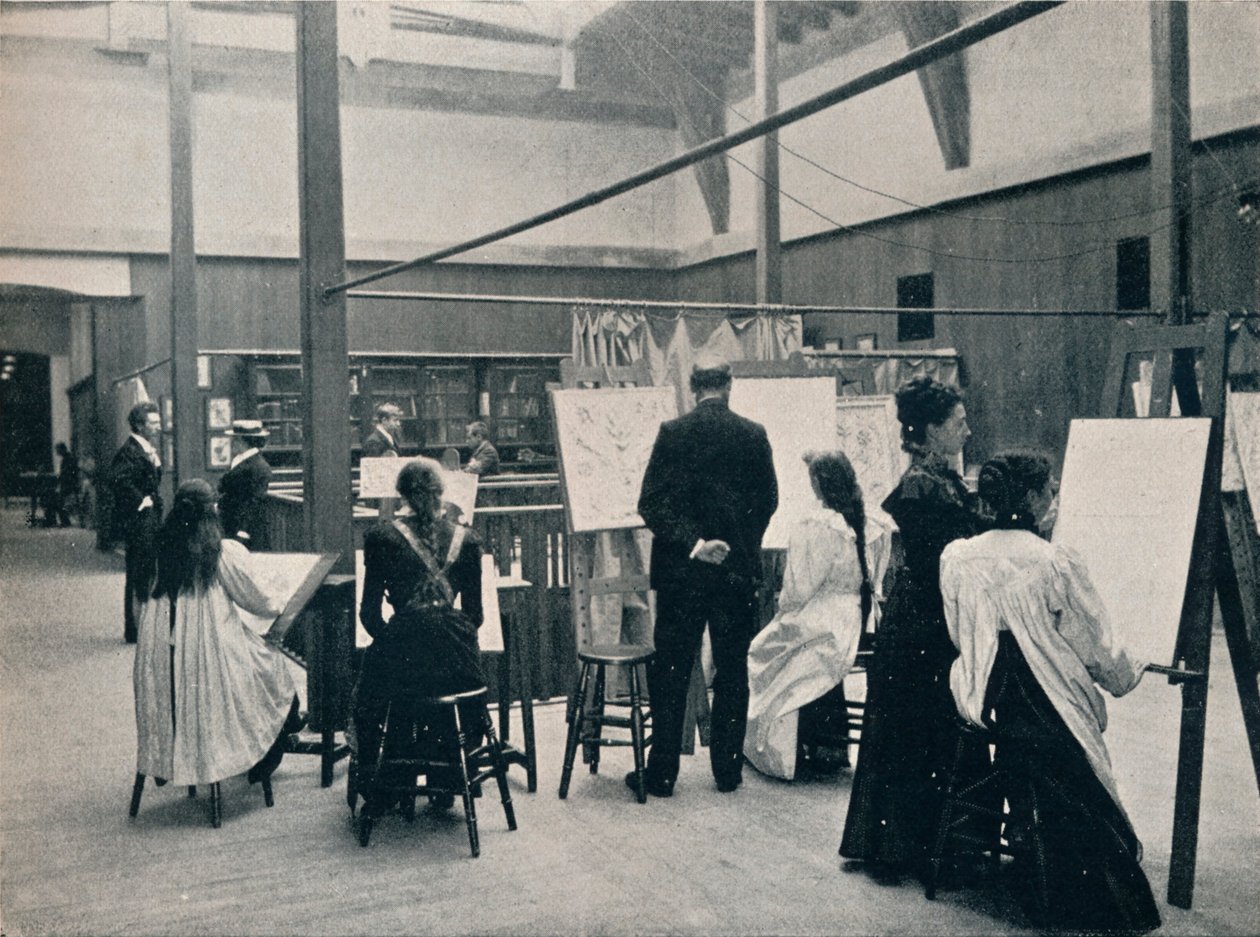 A Glasgow-i Művészeti Iskola, a Múzeum, 1900 alkotó: Unbekannt
