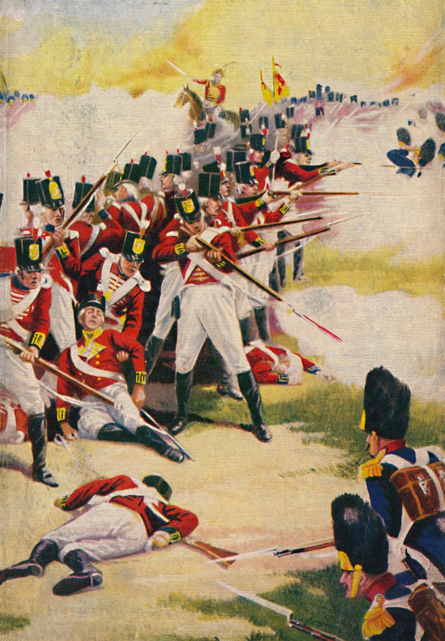 A Gloucestershire Ezred. Egymás után Alexandriában, 1801, 1939. alkotó: Unbekannt