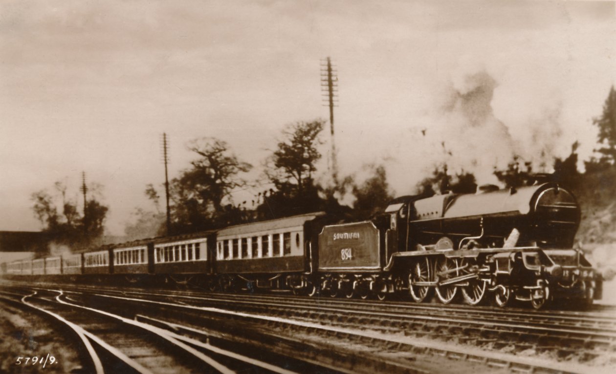 Az Arany Nyíl Szolgálat, Déli Vasút, 1930. alkotó: Unbekannt