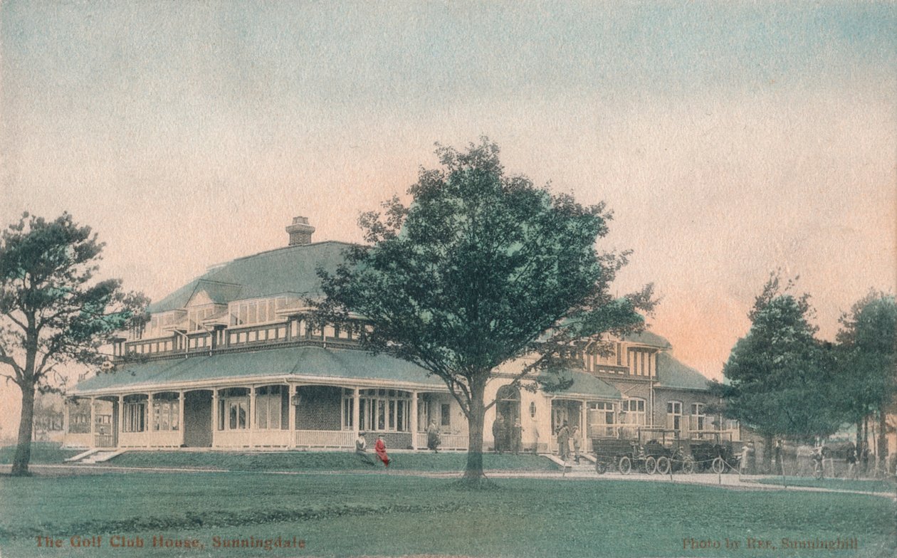 The Golf Club House, Sunningdale, 1910 alkotó: Unbekannt