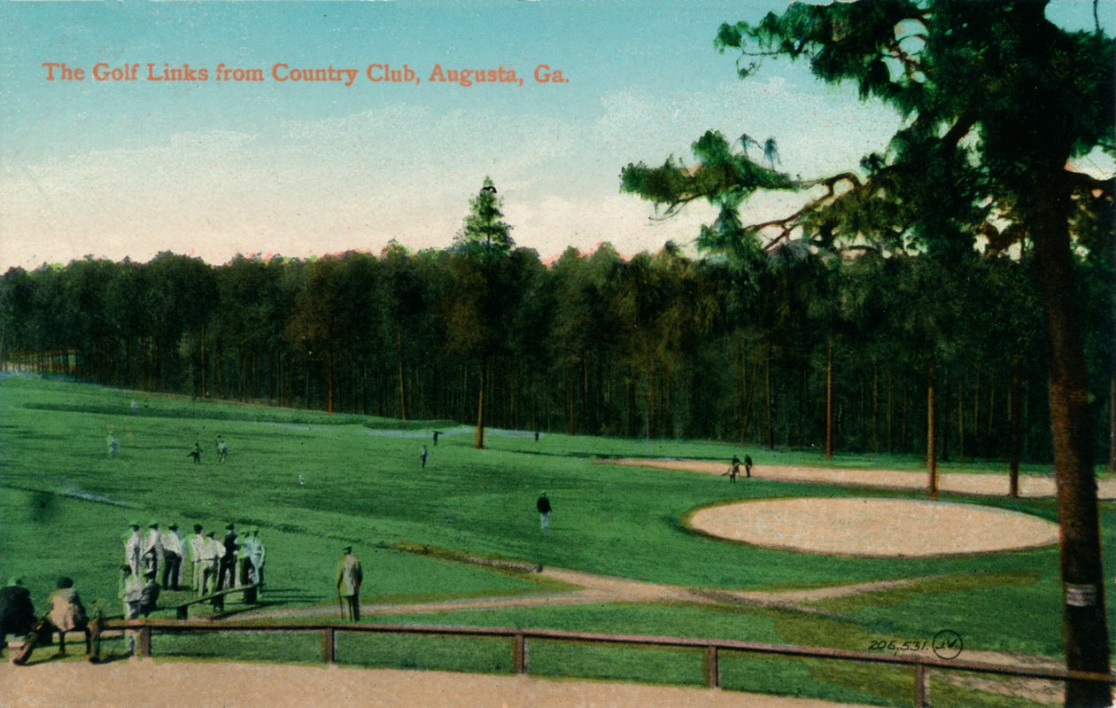 Golflinkek a Country Clubból, Augusta, Georgia, 1910 alkotó: Unbekannt