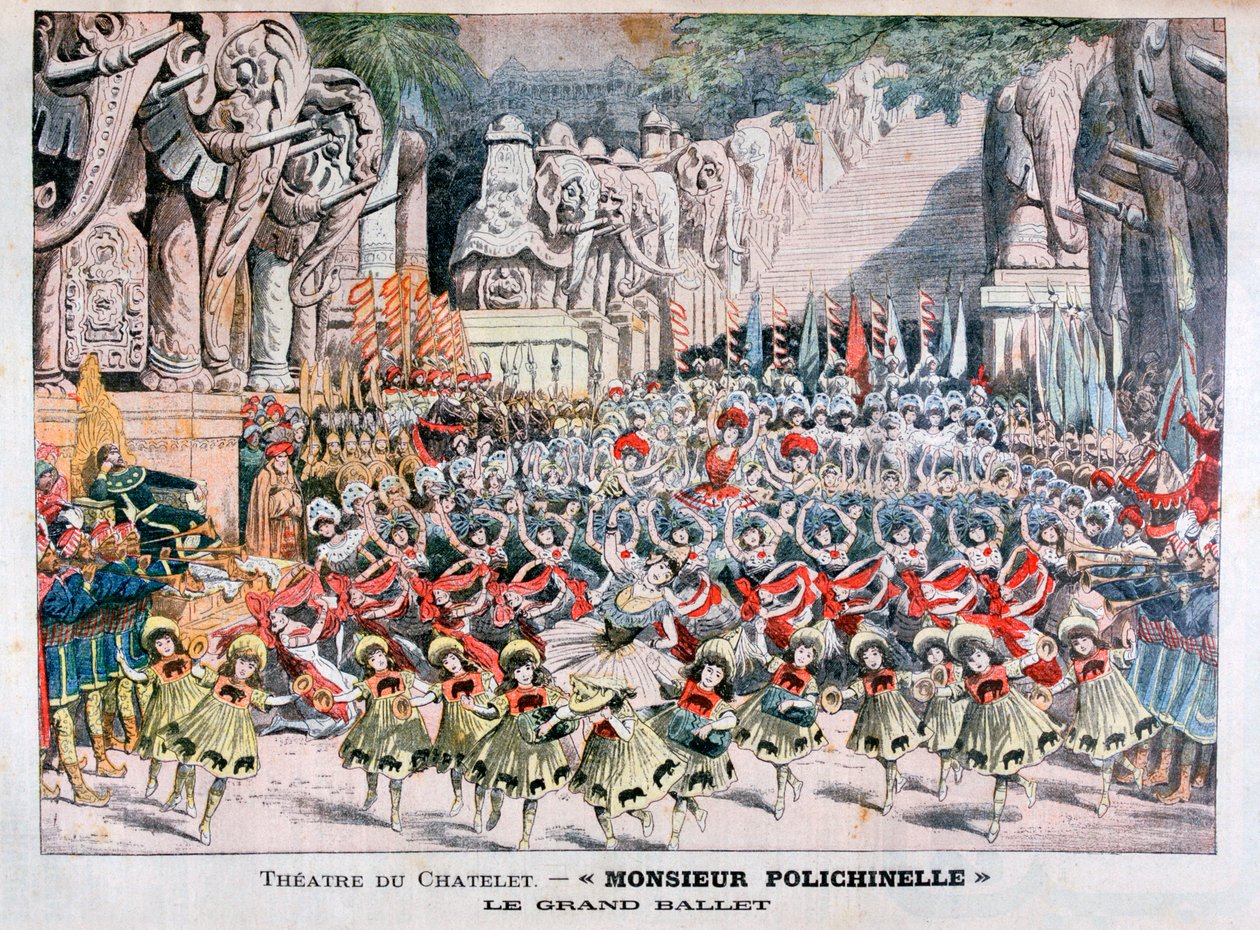A Grand Ballet, Theatre du Chatelet, Párizs, 1904 alkotó: Unbekannt