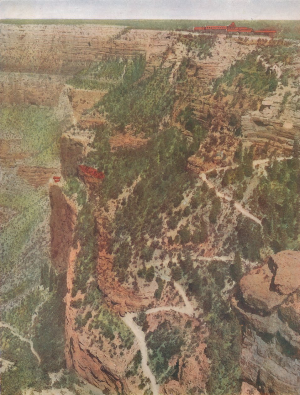 A Grand Canyon, Arizona, 1914. alkotó: Unbekannt